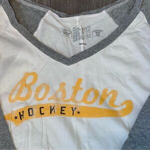 Original Retro Brand | Women’s Boston Hockey Shirt | Size XS/S - NWT!